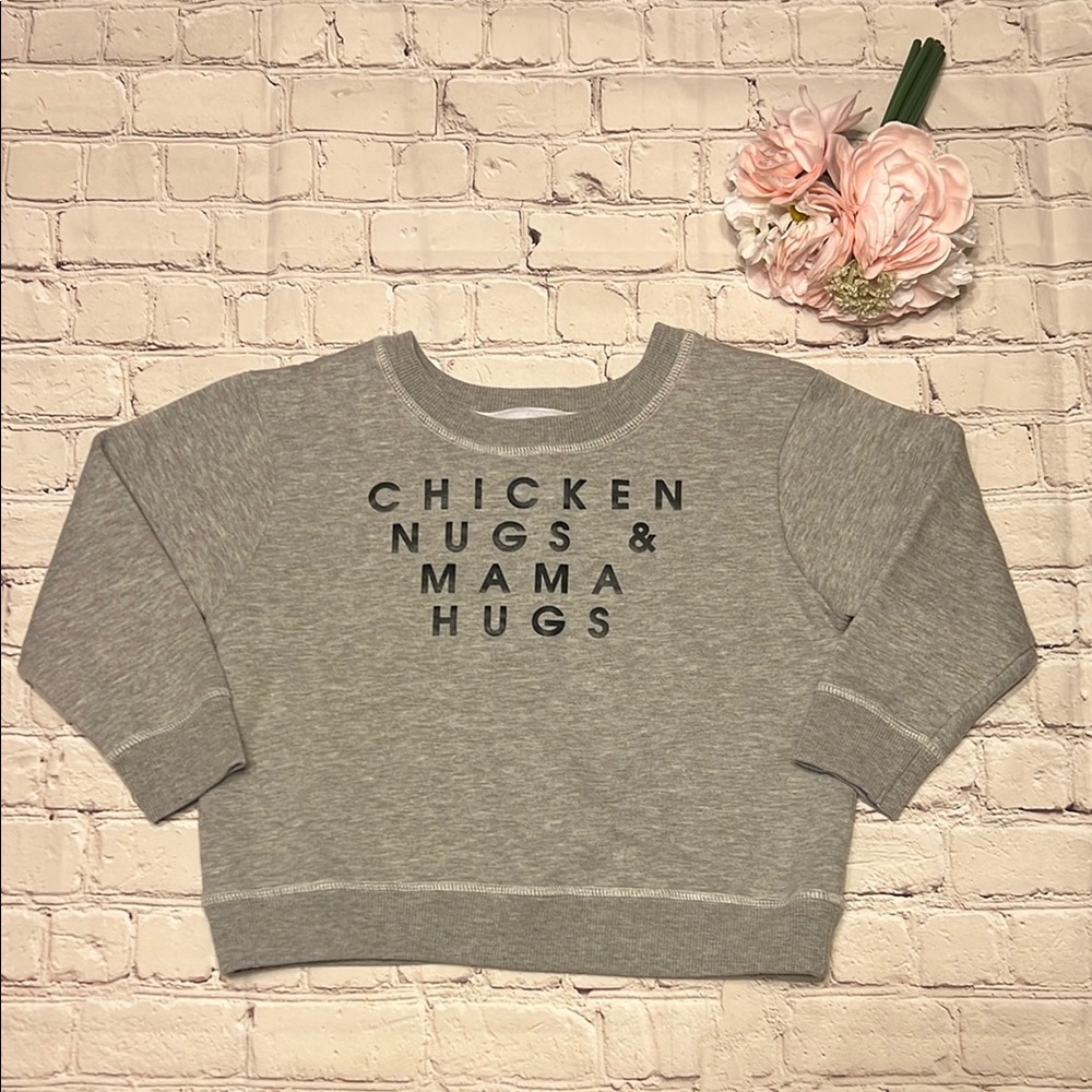 🌸 Wildwood Landing “Chicken Nugs & Mama Hugs” Graphic Sweatshirt